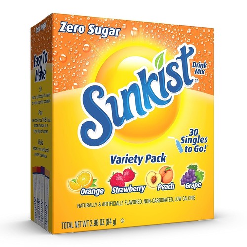 Sunkist soda variety - soda, pack